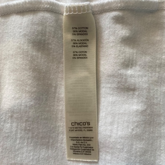 BUY 2 ITEMS & GET 1 FREE: Zenergy by Chico’s Dressy T Sz 12 - Picture 6 of 8